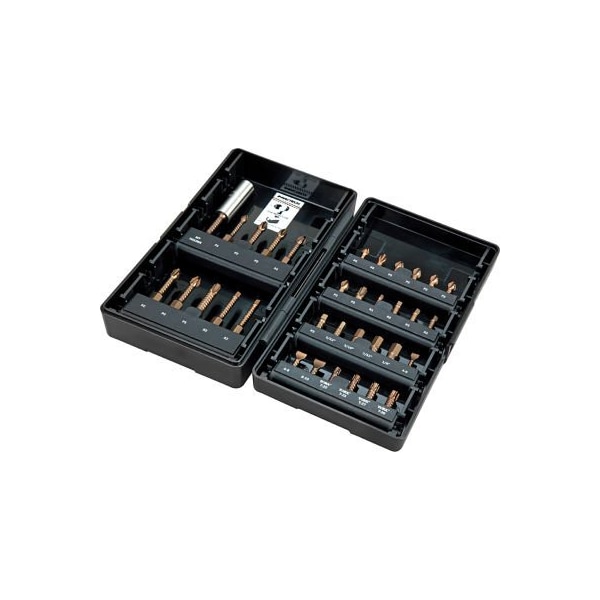 Vega Vega 34pc Impactech Driver Bit Set, Gunmetal Bronze, S2 Modified Steel P34-1DB - main